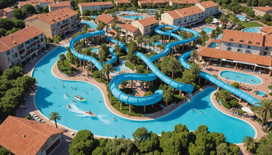 Ontdek holiday green in fréjus, 440 plaatsen en een waterpark van 4.000 m² open vanaf april